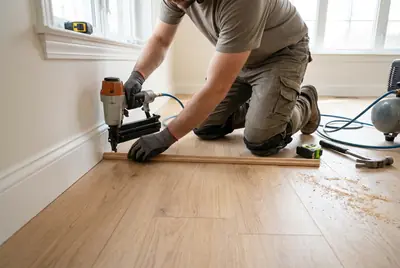 Baseboards and quarter round